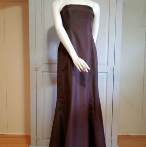 LAUNDRY  Silk taffeta floor length dress sz 8.